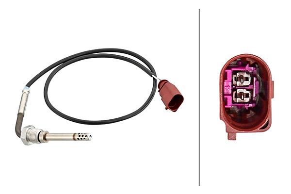 Sensor, exhaust gas temperature - 6PT 358 181-651 HELLA