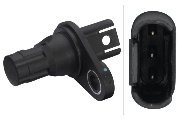Sensore, Posizione albero a camme - 6PU 009 121-011 HELLA