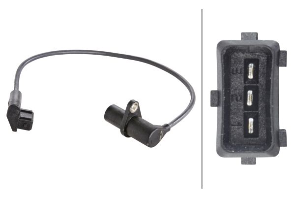 Sensore, Posizione albero a camme - 6PU 009 121-301 HELLA