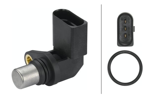 Sensore, Posizione albero a camme - 6PU 009 121-881 HELLA