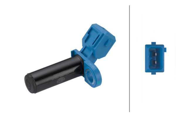Sensor, crankshaft pulse - 6PU 009 163-261 HELLA