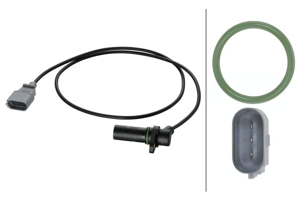 Sensor, crankshaft pulse - 6PU 009 167-261 HELLA