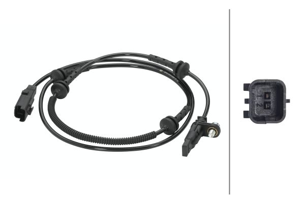 Sensor, wheel speed - 6PU 010 039-781 HELLA