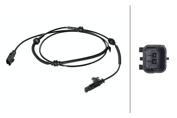 Sensor, wheel speed - 6PU 010 039-791 HELLA