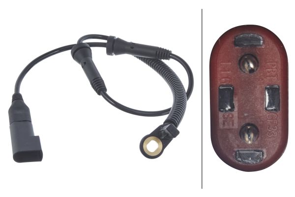 Sensor, wheel speed - 6PU 010 039-821 HELLA