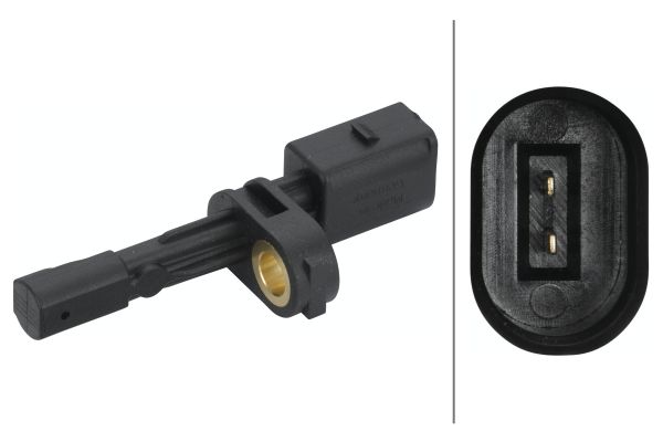 Sensor, wheel speed - 6PU 012 039-771 HELLA