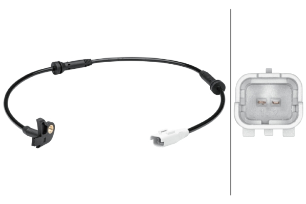 Sensor, wheel speed - 6PU 012 679-181 HELLA