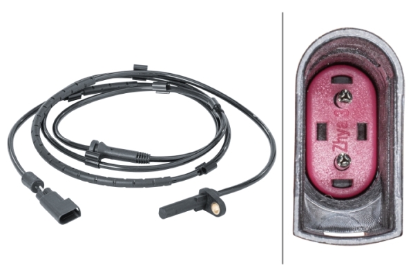 Sensor, wheel speed - 6PU 012 679-611 HELLA