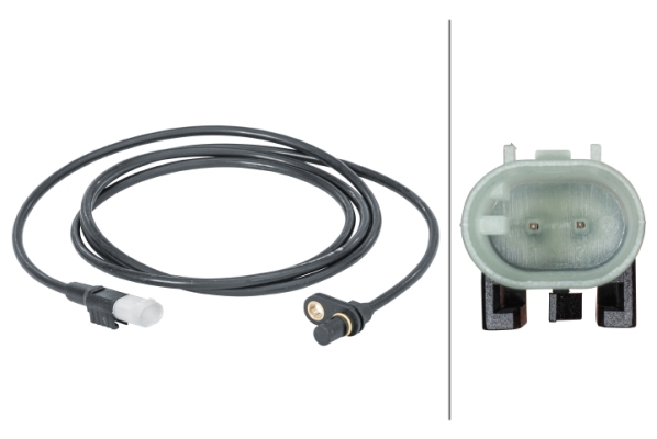 Sensore, N° giri ruota - 6PU 012 679-661 HELLA