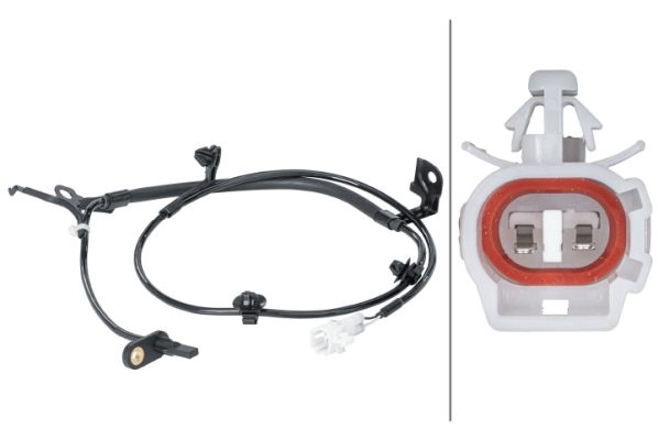 Sensor, wheel speed - 6PU 012 679-801 HELLA
