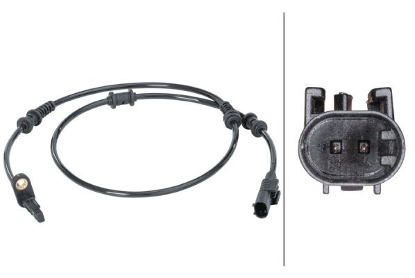 Sensor, wheel speed - 6PU 012 679-871 HELLA