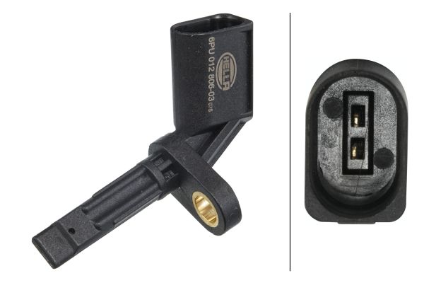 Sensor, wheel speed - 6PU 012 806-031 HELLA