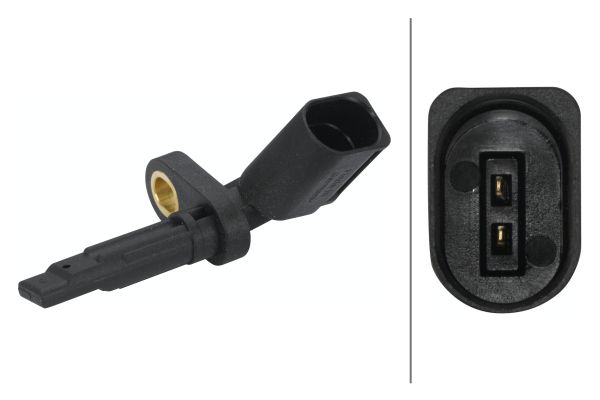 Sensor, wheel speed - 6PU 012 806-041 HELLA