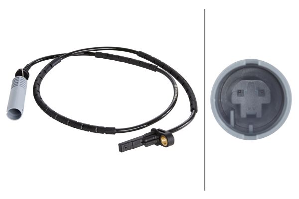 Sensore, N° giri ruota - 6PU 012 806-061 HELLA