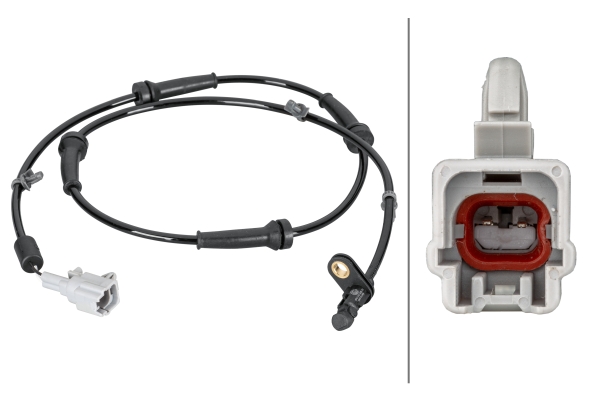 Sensor, wheel speed - 6PU 012 806-731 HELLA