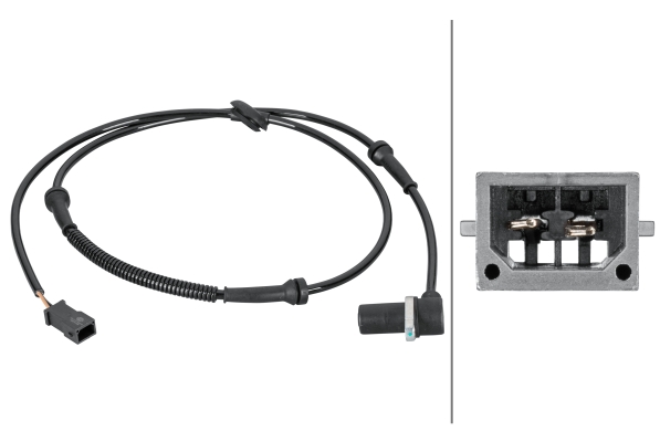 Sensor, wheel speed - 6PU 012 806-831 HELLA