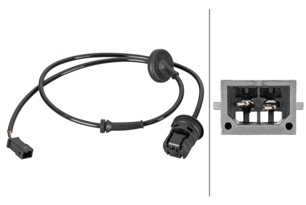 Sensor, wheel speed - 6PU 012 806-901 HELLA