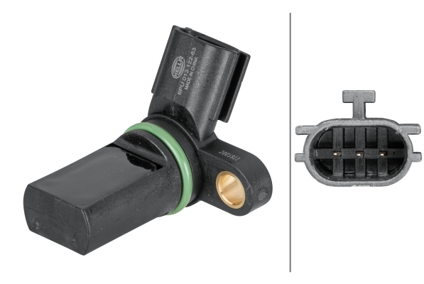 Sensor, crankshaft pulse - 6PU 013 122-631 HELLA