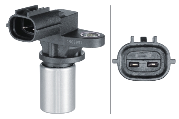 Sensor, crankshaft pulse - 6PU 013 122-781 HELLA