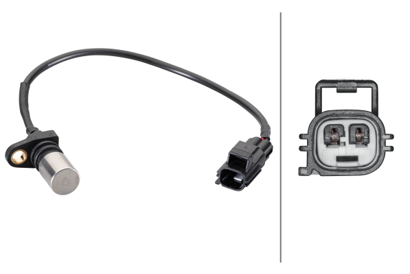 Sensor, crankshaft pulse - 6PU 013 122-841 HELLA
