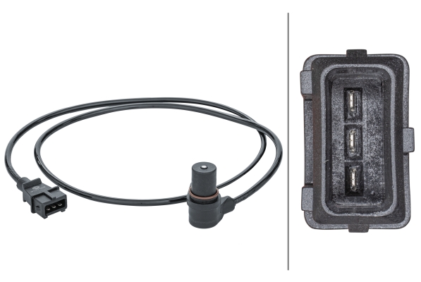 Sensor, crankshaft pulse - 6PU 013 122-921 HELLA