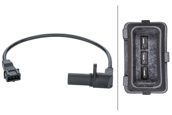 Sensor, crankshaft pulse - 6PU 013 122-951 HELLA