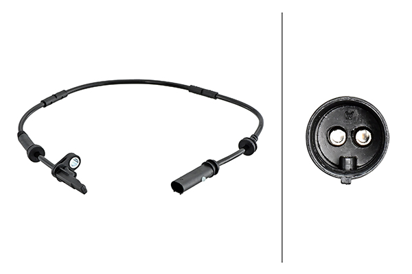 Sensor, wheel speed - 6PU 230 048-191 HELLA