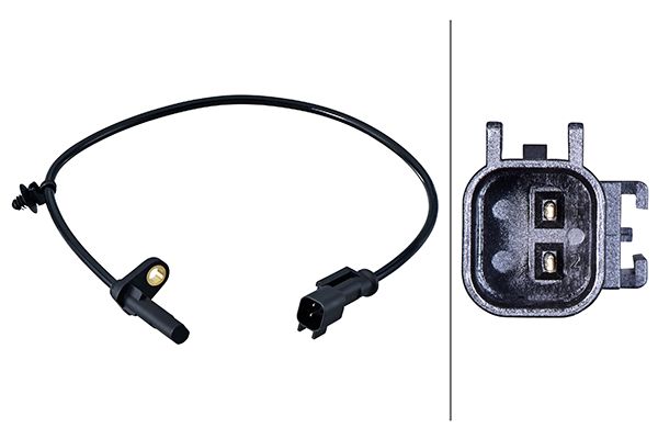Sensor, wheel speed - 6PU 358 216-211 HELLA