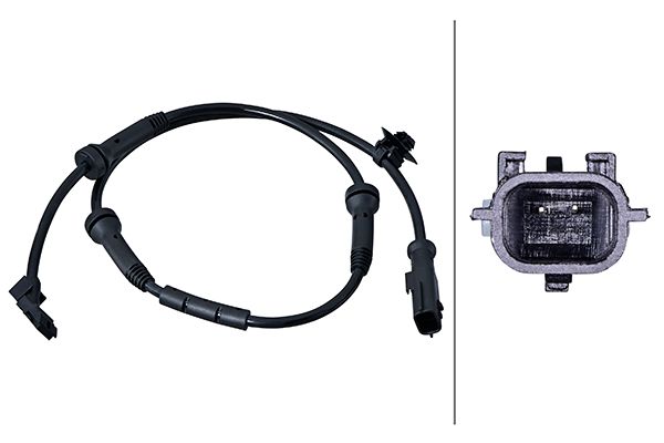 Sensor, wheel speed - 6PU 358 216-261 HELLA