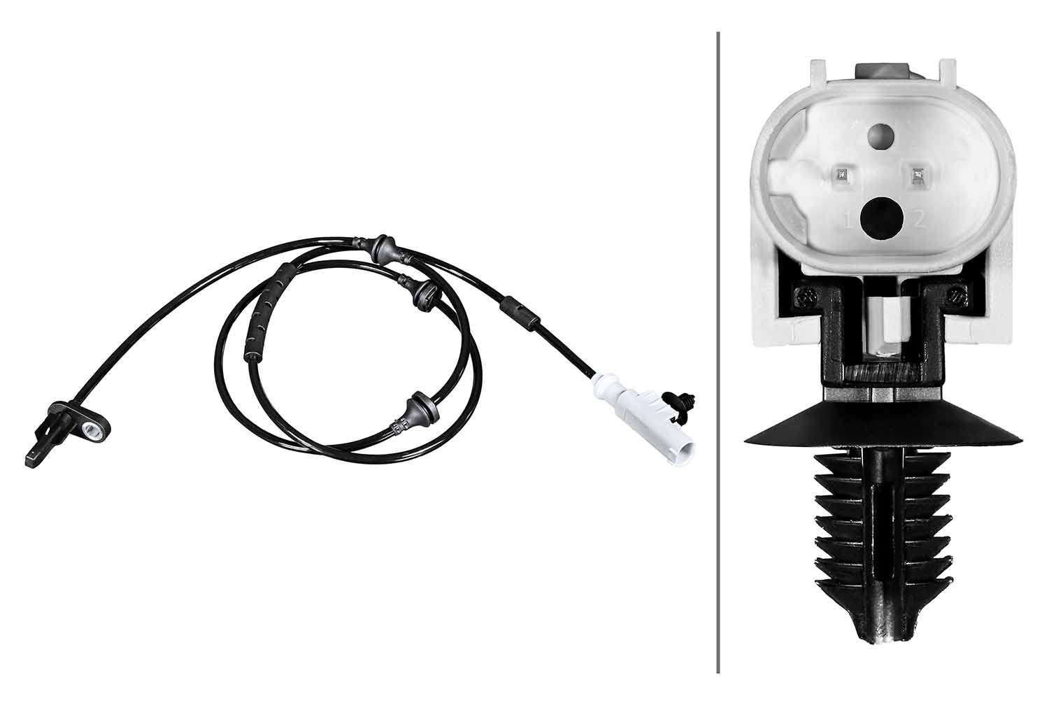 Sensor, wheel speed - 6PU 358 216-361 HELLA