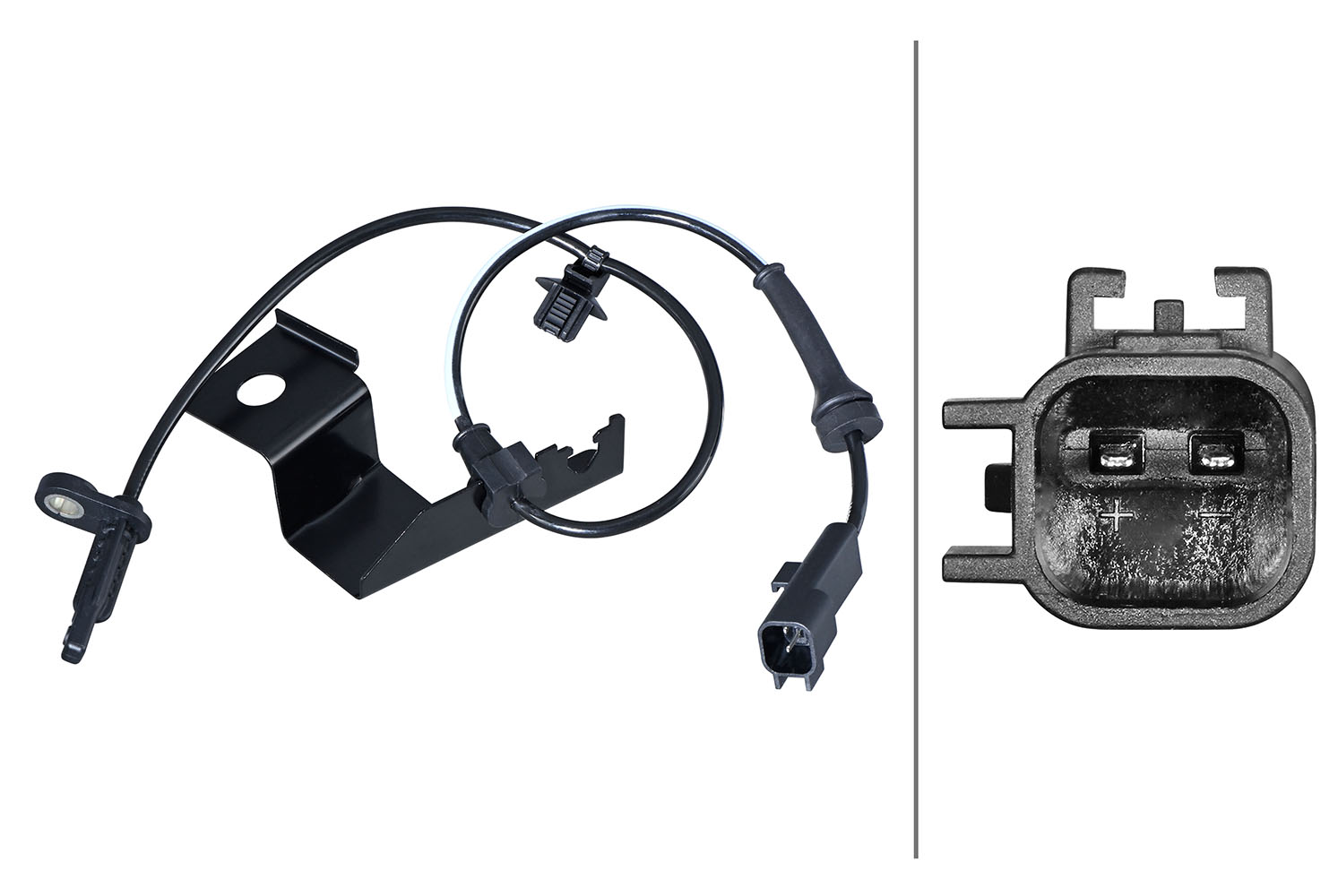 Sensor, wheel speed - 6PU 358 217-341 HELLA