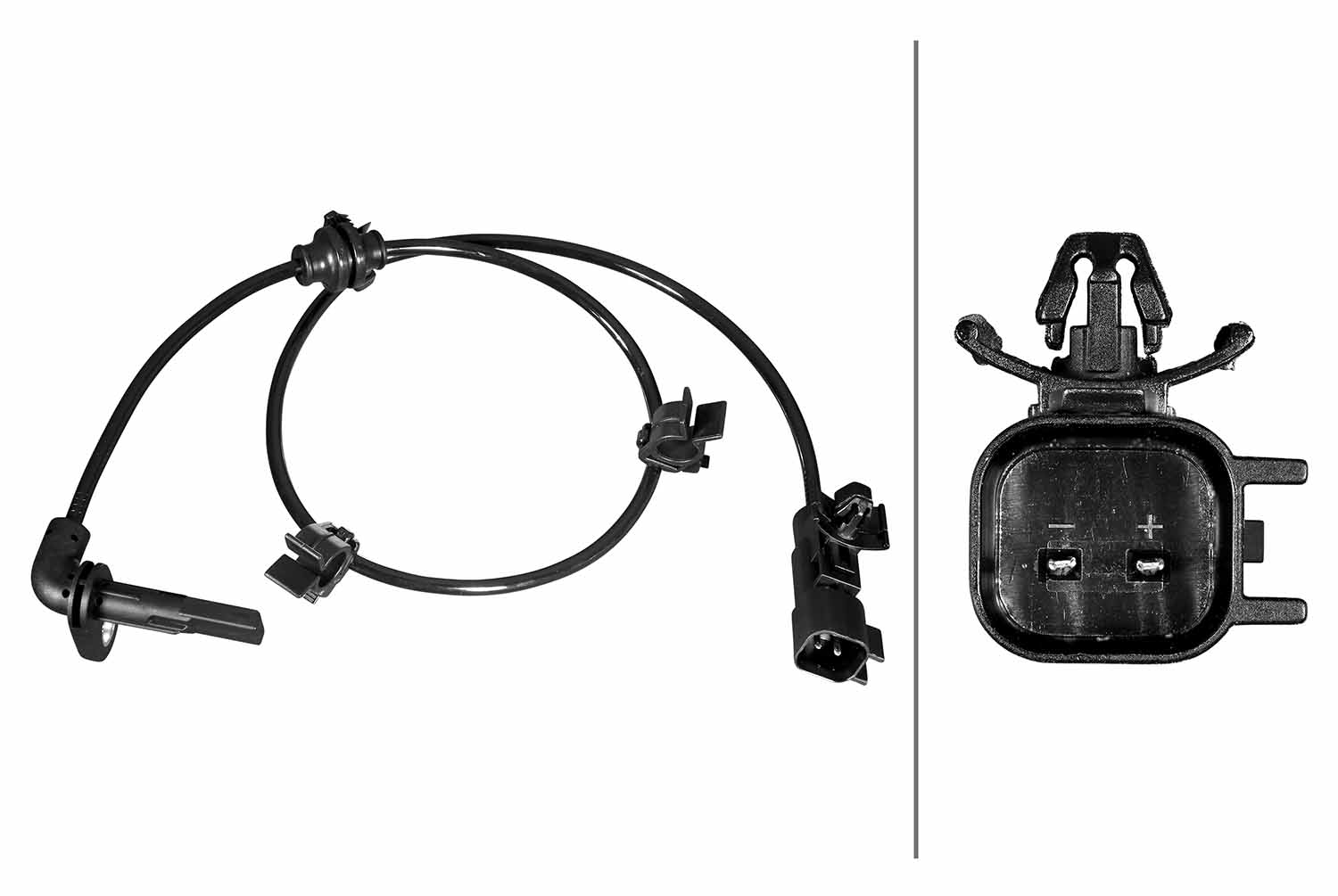Sensor, wheel speed - 6PU 358 217-591 HELLA