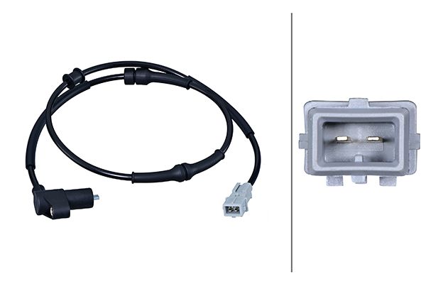 Sensor, wheel speed - 6PU 358 218-001 HELLA
