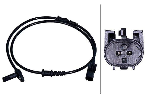 Sensor, wheel speed - 6PU 358 218-081 HELLA