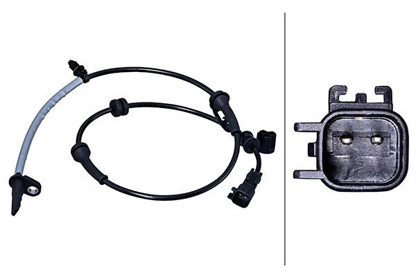 Sensor, wheel speed - 6PU 358 218-341 HELLA