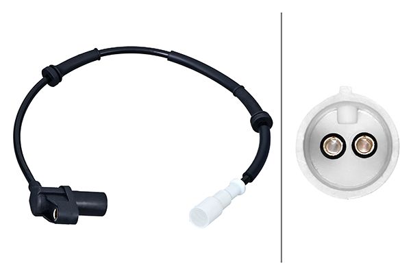 Sensor, wheel speed - 6PU 358 218-401 HELLA