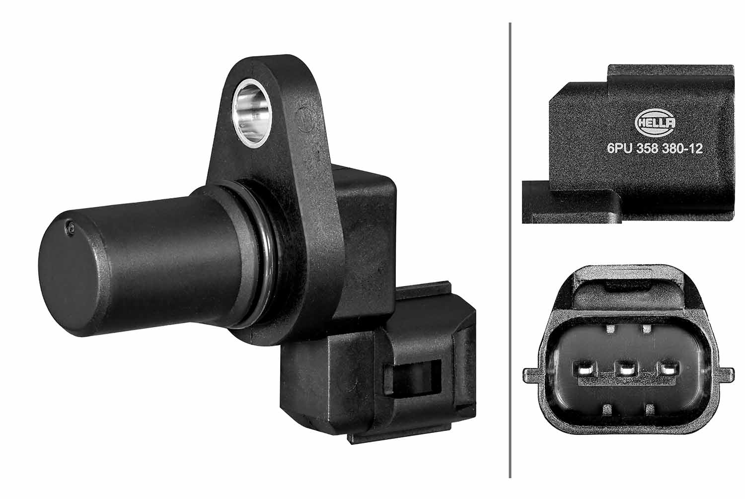 Sensore, Velocità/n° di giri - 6PU 358 380-121 HELLA