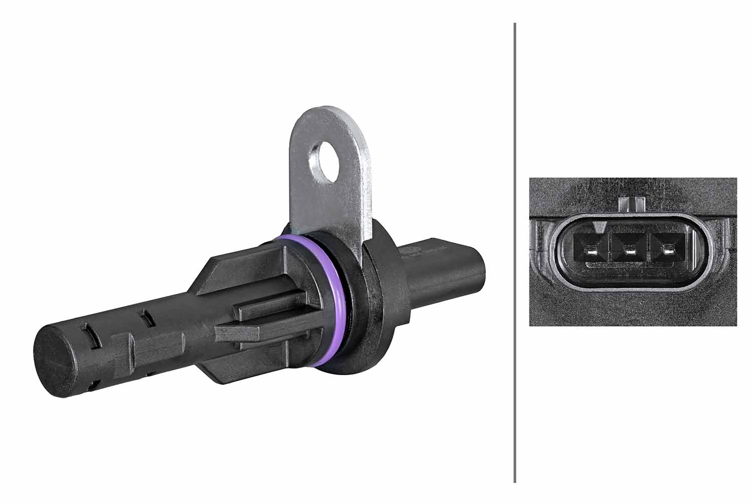 Sensore, Posizione albero a camme - 6PU 358 380-381 HELLA
