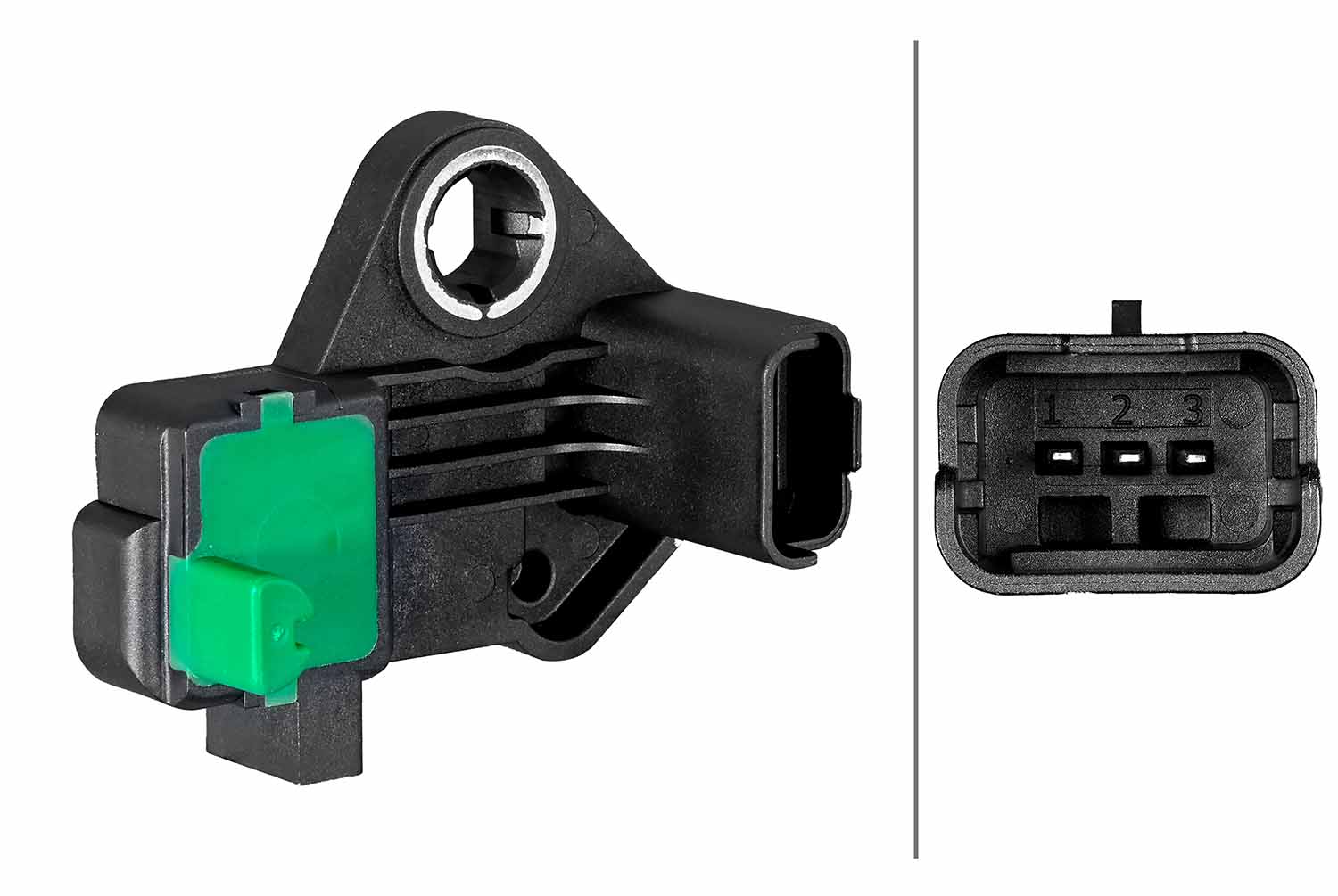Sensor, crankshaft pulse - 6PU 358 380-551 HELLA