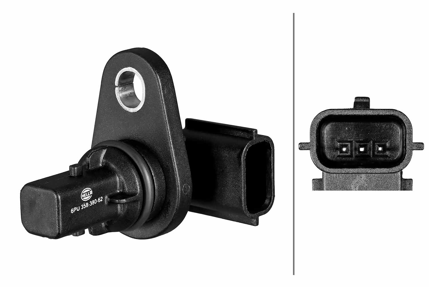 Sensore, Posizione albero a camme - 6PU 358 380-621 HELLA