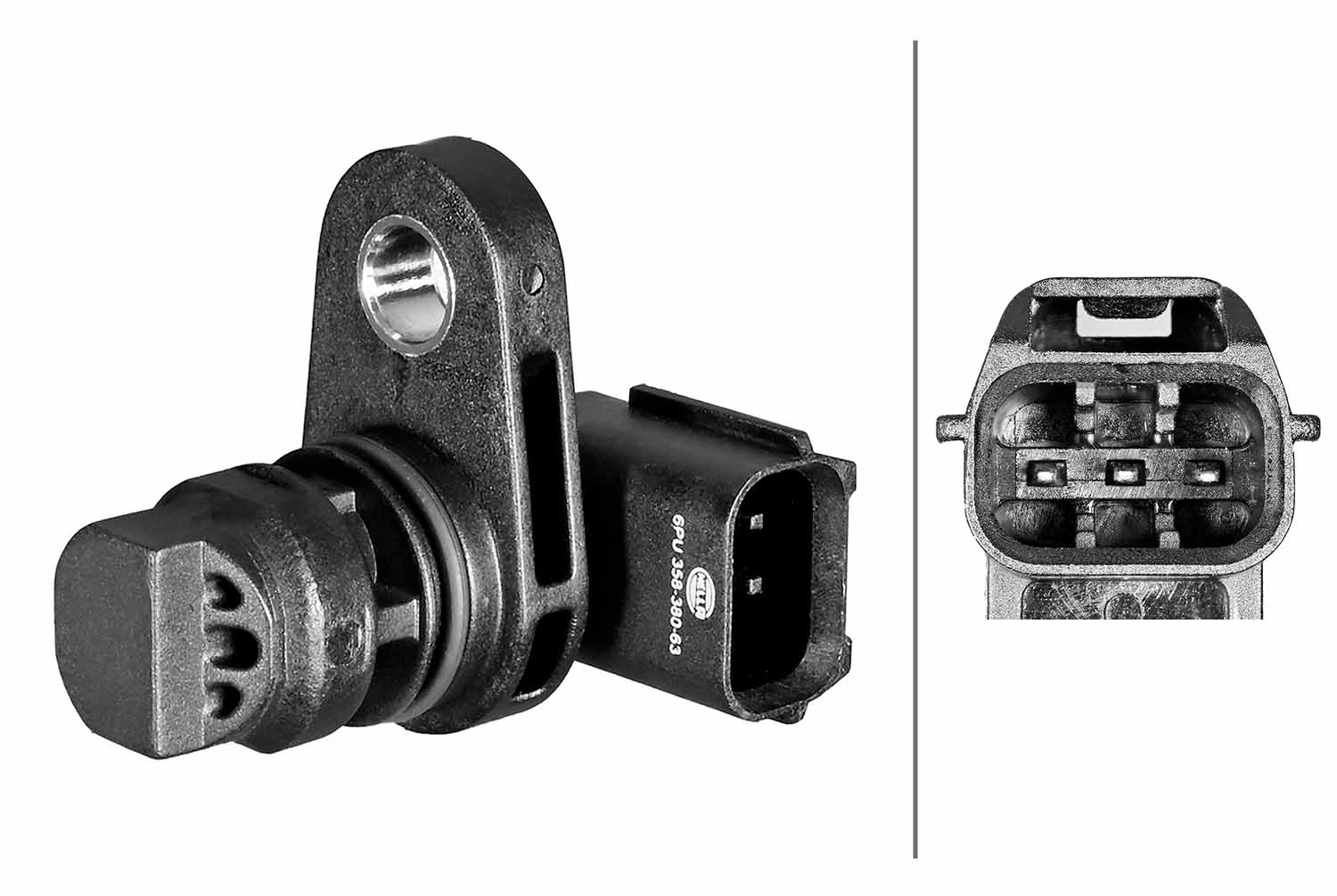 Sensor, camshaft position - 6PU 358 380-631 HELLA