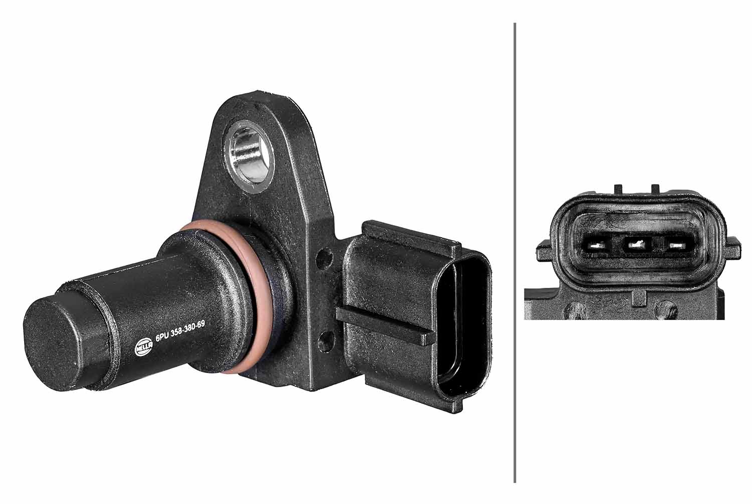 Sensor, camshaft position - 6PU 358 380-691 HELLA