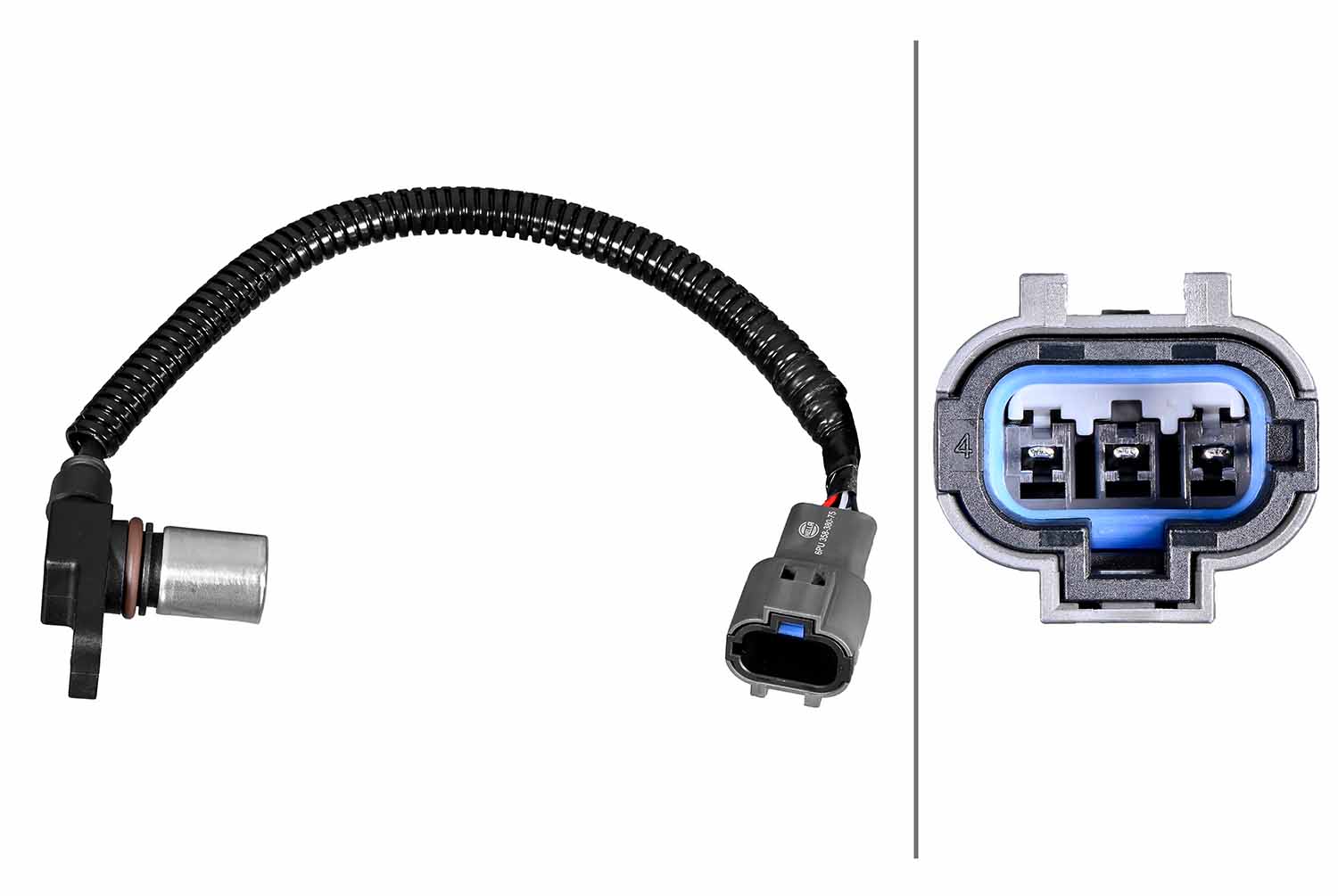 Sensor, crankshaft pulse - 6PU 358 380-751 HELLA