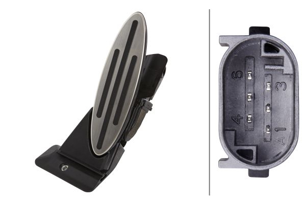 Sensore, Posizionamento pedale acceleratore - 6PV 010 946-271 HELLA
