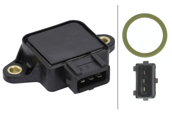 Sensor, throttle position - 6PX 008 476-331 HELLA