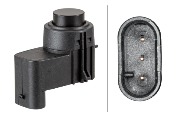 Sensor, Einparkhilfe - 6PX 358 141-191 HELLA