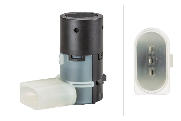Sensore, Assistenza parcheggio - 6PX 358 141-241 HELLA
