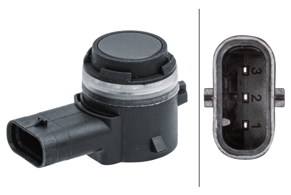 Sensor, parking assist - 6PX 358 141-261 HELLA