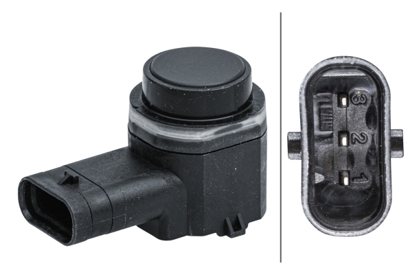 Sensor, parking assist - 6PX 358 141-531 HELLA