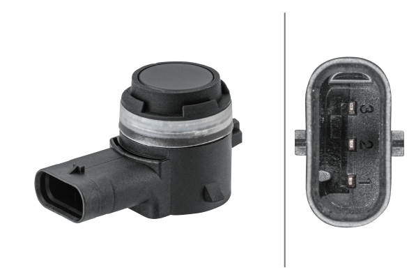 Sensor, parking assist - 6PX 358 141-711 HELLA